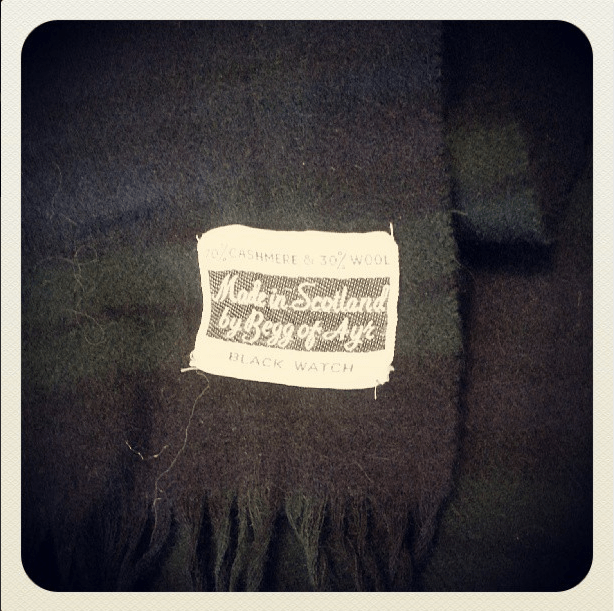 Black Watch Tartan Scarf