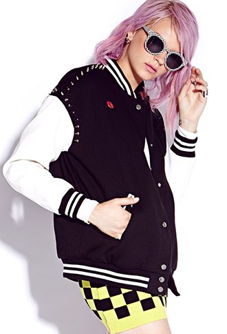 Forever 21 Varsity Letter Jacket