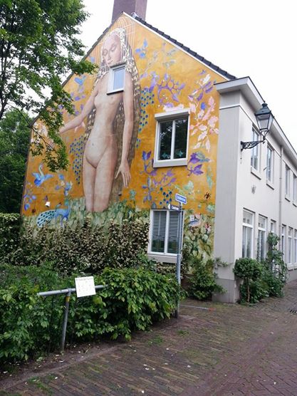 den bosch garden of earthly delights mural