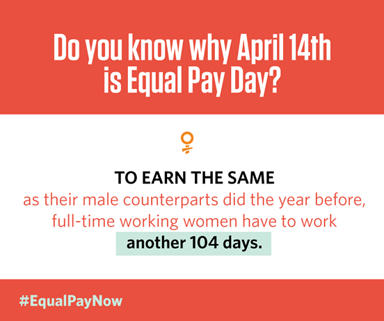 Equal Pay Day 2015 #100DaysofMiaPrima