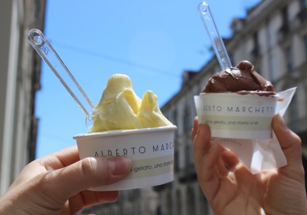 Gelato in Torino Italia #100DaysofMiaPrima