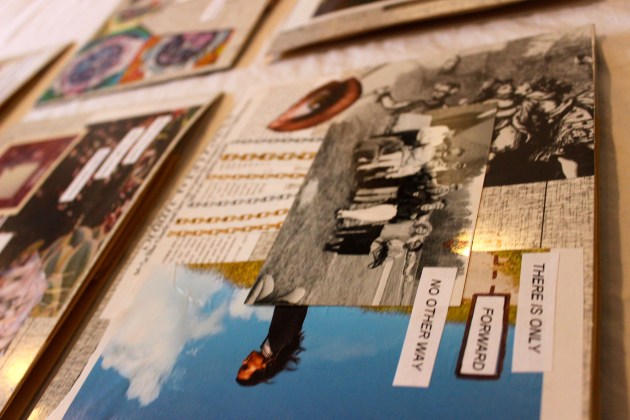 Spring Mix Tape Collage Art #100dayofMiaPrima